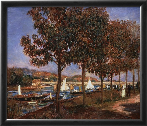 Le Pont D'Argenteuil - Pierre Auguste Renoir Painting